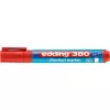Flipchart marker, 1,5-3 mm, kúpos, EDDING "380", piros