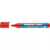 Flipchart marker, 1,5-3 mm, kúpos, EDDING "380", piros