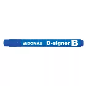   Táblamarker, 2-4 mm, kúpos, DONAU "D-signer B", kék