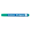 Táblamarker, 2-4 mm, kúpos, DONAU "D-signer B", zöld