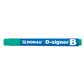   Táblamarker, 2-4 mm, kúpos, DONAU "D-signer B", zöld