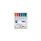 Táblamarker készlet, 2-5 mm, vágott, STAEDTLER "Lumocolor® 351 B", 6 különböző szín