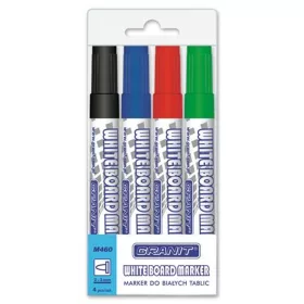   Táblamarker készlet, 2-3 mm, kúpos, GRANIT "M460", 4 különböző szín