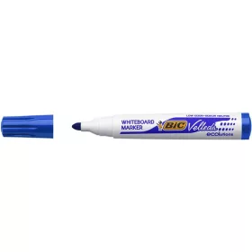   Flipchart- és táblamarker, 1,4 mm, kúpos, BIC" Velleda ecolutions", kék