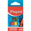 Táblakréta, MAPED, vegyes színek - 10db