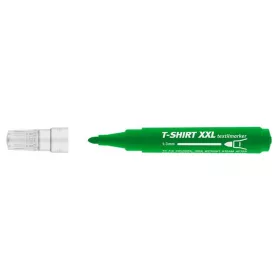  Textilmarker, 1-3 mm, kúpos, ICO "XXL T-Shirt", zöld