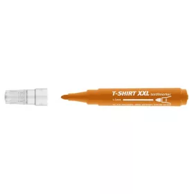   Textilmarker, 1-3 mm, kúpos, ICO "XXL T-Shirt", barna