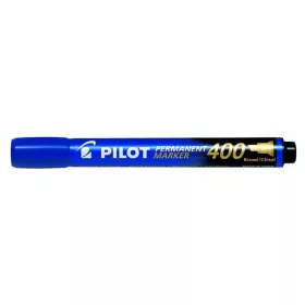   Alkoholos marker, 1,5-4 mm, vágott, PILOT "Permanent Marker 400", kék