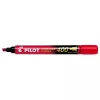 Alkoholos marker, 1,5-4 mm, vágott, PILOT "Permanent Marker 400", piros