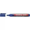 Alkoholos marker, 1-5 mm, vágott, EDDING "330", kék