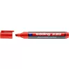 Alkoholos marker, 1-5 mm, vágott, EDDING "330", piros