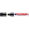 Alkoholos marker, 4-12 mm, vágott, EDDING "800", fekete