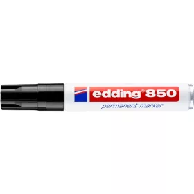   Alkoholos marker, 5-16 mm, vágott, EDDING "850", fekete
