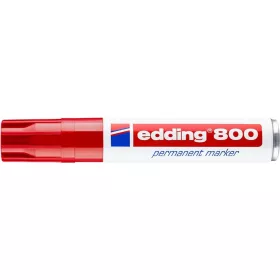  Alkoholos marker, 4-12 mm, vágott, EDDING "800", piros