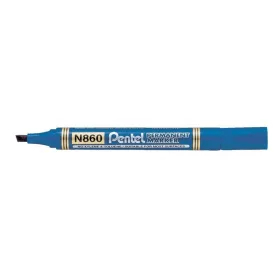   Alkoholos marker, 0,6-4,5 mm, vágott, PENTEL "N860", kék