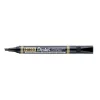 Alkoholos marker, 0,6-4,5 mm, vágott, PENTEL "N860", fekete