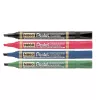 Alkoholos marker, 0,6-4,5 mm, vágott, PENTEL "N860", fekete