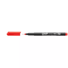 Alkoholos marker, OHP, 0,5 mm, F, ICO, piros
