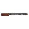 Alkoholos marker, OHP, 1 mm, STAEDTLER "Lumocolor® 317 M", barna