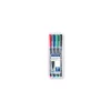 Alkoholos marker készlet, OHP, 1 mm, STAEDTLER "Lumocolor® 317 M", 4 különböző szín