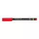 Alkoholos marker, 0,6 mm, STAEDTLER "Lumocolor® special 319 F", piros