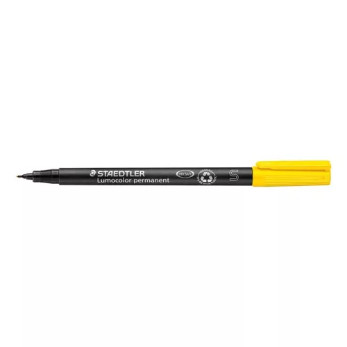 Alkoholos marker, OHP, 0,4 mm, STAEDTLER "Lumocolor® 313 S", sárga