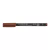 Alkoholos marker, OHP, 0,4 mm, STAEDTLER "Lumocolor® 313 S", barna