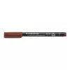 Alkoholos marker, OHP, 0,6 mm, STAEDTLER "Lumocolor® 318 F", barna