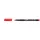 Alkoholos marker, OHP, 1-1,5 mm, M, ICO, piros