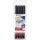 Alkoholos marker készlet, OHP, 1 mm, EDDING "142 M", 4 különböző szín