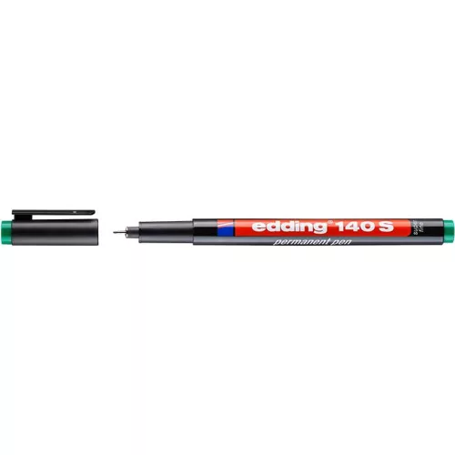 Alkoholos marker, OHP, 0,3 mm, EDDING "140 S", zöld