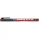 Alkoholos marker, OHP, 1 mm, EDDING "142 M", piros