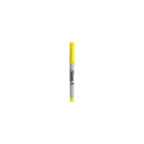   Alkoholos marker, 0,5 mm, kúpos, SHARPIE "Ultra Fine Point", sárga