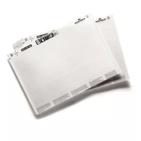 Betétlap, 200x37 mm, DURABLE, fehér - 60 lap