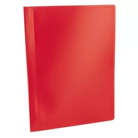   Bemutatómappa, 10 zsebes, A4, VIQUEL "Essentiel", piros
