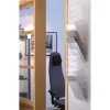 Prospektustartó, fali, álló, A4, DURABLE "FLEXIBOXX 12", áttetsző
