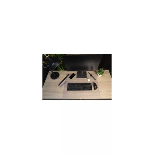Könyökalátét, PVC, 500x650 mm, EXACOMPTA, áttetsző