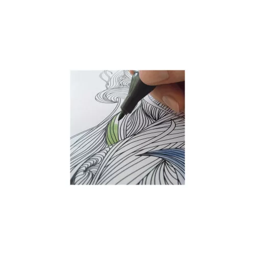 Könyökalátét, 595x410 mm, felnőtt színezővel, SIGEL