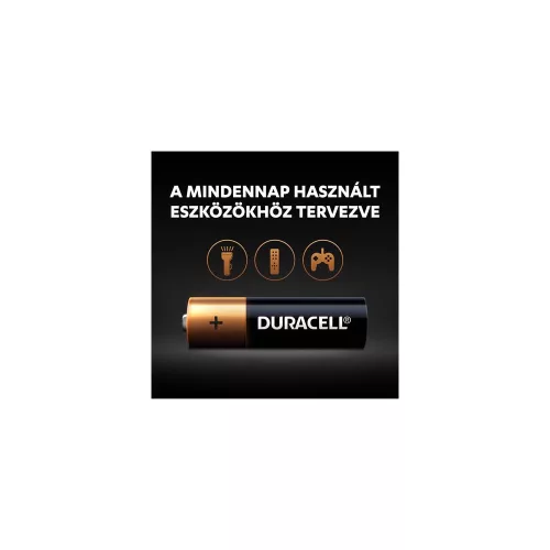 Elem, AA ceruza, 18 db, DURACELL "Basic"