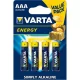 Elem, AAA mikro, 4 db, VARTA "Energy"