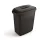 Szemetes, 60 l, műanyag, DURABLE "DURABIN ECO", fekete