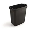 Szemetes, 60 l, műanyag, DURABLE "DURABIN ECO", fekete