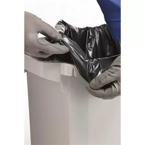 Szemetes, 60 l, műanyag, DURABLE "DURABIN ECO", szürke
