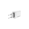 Hálózati töltő, 1xUSB-C PD (20W), USB-A QC 3.0, 2xUSB-A (10W), VERBATIM, fehér