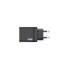Hálózati töltő, 1xUSB-C PD (20W), USB-A QC 3.0, 2xUSB-A (10W), VERBATIM, fekete