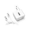 Hálózati töltő, 1xUSB-C (65W), USB-C–USB-C kábel, URBAN FACTORY