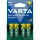 Tölthető elem, AA ceruza, 4x2600 mAh, előtöltött, VARTA "Power"