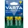 Tölthető elem, AA ceruza, 4x2100 mAh, előtöltött, VARTA "Power"