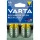 Tölthető elem, AA, ceruza, újrahasznosított, 4x2100 mAh, VARTA