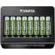 Elemtöltő, AA/AAA, 8 férőhelyes, VARTA "Multi"